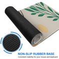 thumbnail image 6 of Long Mouse Pads for Desk,Orange Boho Geometric and Plant Pattern Desk Mats on Top Of Desks, Desk Mouse Pad Extra Large with 3mm Non-Slip Base and Stitched Edge for Gaming,Office,Work,Home 31.5"x11.8", 6 of 6