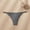 c01Gray, variant on Hduncf Ice-silk Seamless Thongs for Women No Show G-string Underwear Low Rise Stretch T Back Underpanties Orange L