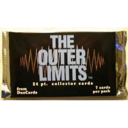 Outer Limits 1997 DuoCards foil pack of 7 trading cards