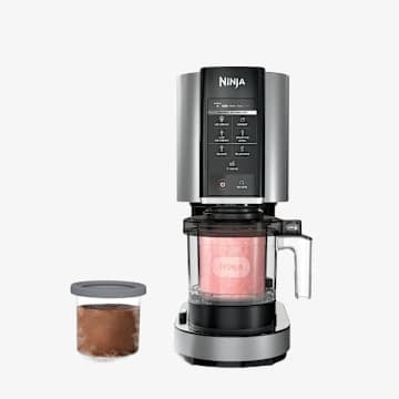 Ninja™ CREAMi™, NC301C, Ice Cream, Gelato, Milkshake, Sorbet, Smoothie Bowl, and Lite Ice Cream Maker, 7 One-Touch Programs
