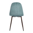 thumbnail image 3 of Homy Casa Set of 4 Upholstered Side Chair Dining Chairs for Kitchen, Green, 3 of 10