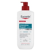 Eucerin Intensive Repair Body Lotion, Fragrance Free, 25.4 fl oz Bottle