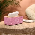 thumbnail image 5 of Uxcell 1 Count Self Adhesive Bling Crystal Rhinestone Sheet Light Pink 9.4"x7.9", 5 of 6