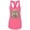 Hot Pink, variant on Route 66 LADY TANK TOP Route Us 66 Women Tank Top Get Your Kick On Route 66 Color Royal Blue Size X-large