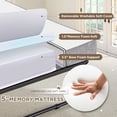thumbnail image 4 of Hommow 75"x46" Folding Bed with 5" Memory Foam Mattress, Queen Size Foldable Rollaway Bed with Mattress, Portable Beds with Metal Frame & Side Pocket, 4 of 8