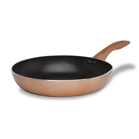 Cooking Light 11  Aluminum Fry Pan  Dishwasher Safe  Copper