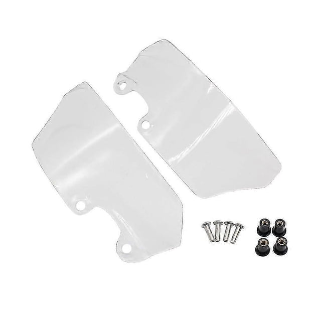 for GS1200 R1200GS 2004-2012 Side Windshield Windscreen Wind Deflector for - R1200GS ADV 2004-2012
