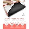 thumbnail image 3 of Red Ombre Yoga Towel for Hot Yoga Non Slip, Modern Gradient Abstract Art Yoga Mat Towel Absorbent Yoga Sweat Towels Microfiber Hot Yoga Blanket for Bikram Pilates 26"x74", 3 of 7