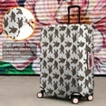 thumbnail image 4 of Brown Bigfoot Pattern Luggage Cover Fashion Suitcase Cover Baggage Covers Fit 25-28 Inch Luggage (Go Travel), 4 of 5