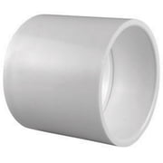 Charlotte Pipe & Found PVC 02100 1800 Sch 40 Pvc Coupling 3 X 3 - White