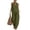 Army Green, variant on Women's Plus Size 2 Piece Outfits Cotton Linen Halter Top and Wide Leg Pants Set Summer Casual Lounge Set Gray 2XL