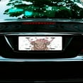 thumbnail image 7 of License Plate,Highland Cow with Pink Rose Crown and Butterflies Decorative Front,Personalized Stainless Steel License Plate Cover For Men Women,12.2" X 6.2", 7 of 7