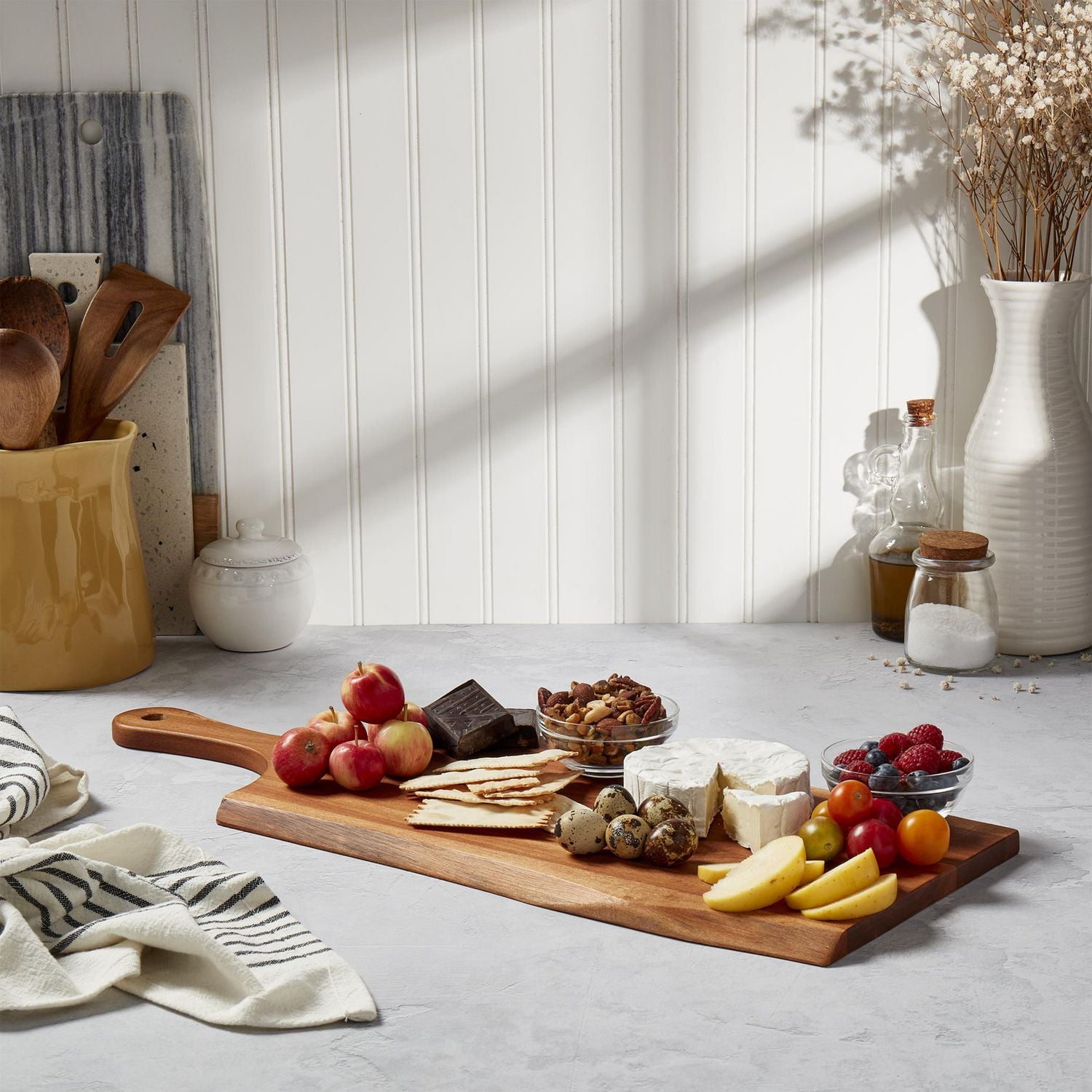 Planche à fromage Acacia Terre à terre