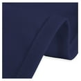 thumbnail image 4 of 5 Pack Rectangular Tablecloths Navy Blue 60 x 126 Inch for 8 ft Rectangle Banquet Tables with Half-Drop - Stain and Wrinkle Resistant Polyester Fabric Cloth Table Covers for Wedding, Party, 4 of 4