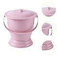 thumbnail image 6 of TOOYFUL Chamber Pot Pot Toilet Household Potty Bucket Spittoon Urinal with Lid for Female Male Kids Adults Bedroom Indoor Red, 6 of 10