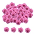 thumbnail image 4 of GROWTH TANK Mini Artificial Rose Heads Stemless Flower Heads for Table Home Decoration Pink, 4 of 7