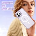 thumbnail image 5 of Casetego MagSafe Compatible Rugged Phone Case for iPhone 14 Pro Max,with 2 Screen Protector and 2 Camera Lens Protector Heavy Duty Hard Shockproof Phone Case for iPhone 14 Pro Max 6.7"-Purple, 5 of 8