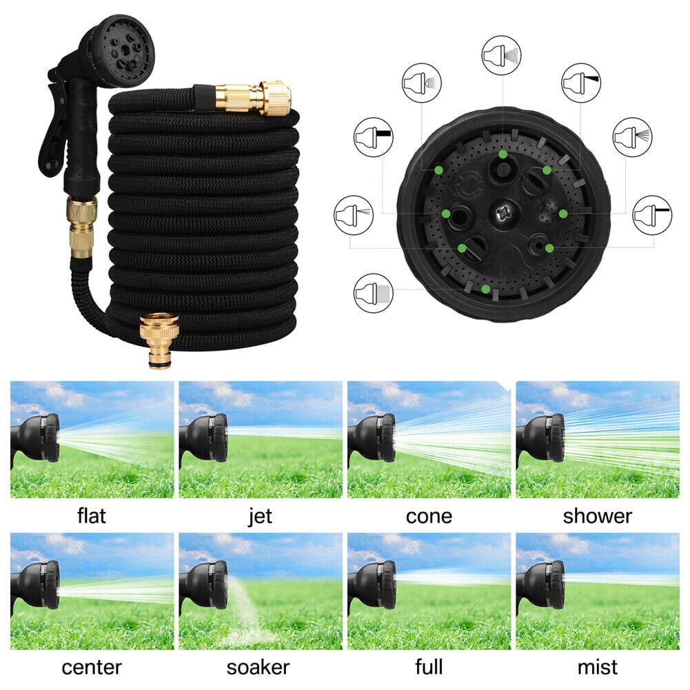 Heavy Duty Expandable Flexible Garden Expanding Hose Pipe With Spray Gun Water；Heavy Duty Expandable Flexible Garden Magic Water Hose Pipe With Spray Gun