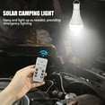 thumbnail image 3 of Solar Light Bulbs with Remote, 9W USB Rechargeable Emergency Light Bulb Chicken Coop Light 4 Modes for Home Shed Hiking Camping Tent Hurricane Power Outage Lamps, 3 of 8