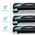 thumbnail image 4 of SuperDeal 30" Adjustable Aerobic Stepper Non-Slip Exercise Step Platformfor Boost Cardio & Burn Calories, Fitness Workouts W/4 Risers, Green, 4 of 10