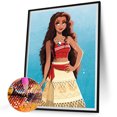 thumbnail image 2 of Pintura de diamante 5D DIY Kit de Moana de taladro redondo completo Decoración de arte para el hogar (w2193) Hugtrwg Para estrenar, 2 of 9