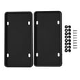 thumbnail image 1 of fastboy Car Silicone Kit SUV Vehicle Screw Mounted Number Plates Holder Bracket Automobile Replacing Parts 2 Pieces, 1 of 8