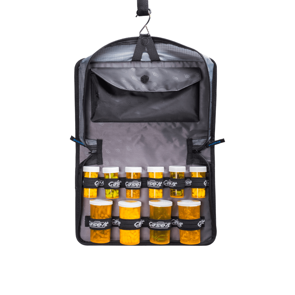 Med Manager Mini Medicine Organizer and Pill Case, Holds (10) Pill