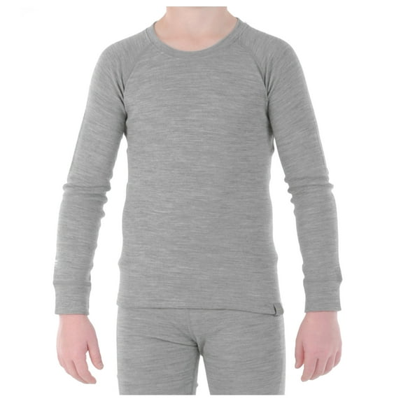 MERIWOOL Kids Unisex Long Sleeve Thermal Lightweight Merino Wool Base Layer Top