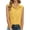 Yellow, variant on Women's Linen Plus Size Sleeveless Tops Dressy Casual Summer Button down Shirts Classic Collared Work Blouses Yellow XXXXL