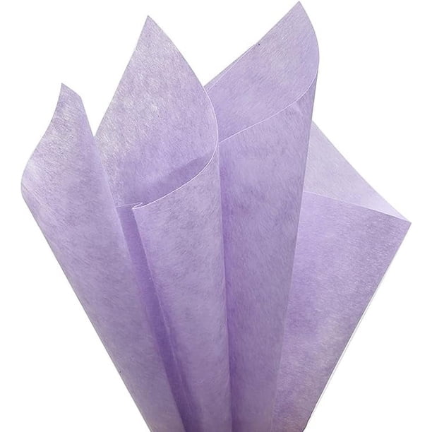 Xiao Hua Papel de embalaje para flores no tejido, 36 hojas, impermeable, para ramos, flores, 50 x 69 cm (morado)