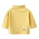 thumbnail image 2 of Blusas y camisas de manga larga con cuello redondo para niños, blusas de invierno de color liso con cuello redondo y manga larga para niñas, top de poliéster, 2 of 3