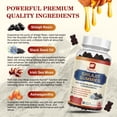 thumbnail image 3 of Gomitas de resina Shilajit de Supplement B BEWORTHS con musgo marino, 3 of 7