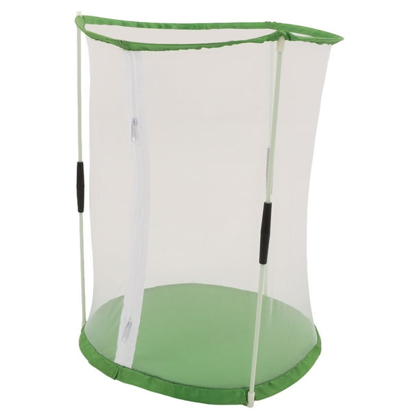 Cylindrical Butterfly and Insect Observation Cage Transparent Mesh ...