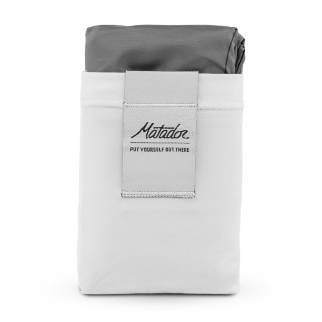 Manta de bolsillo Matador 4.0 blanca, 160 x 112 cm, resistente a la arena