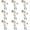 White, variant on 5/10/20Pcs Disposable Rain Ponchos with Hood Emergency Camping Hiking Travelling - Men & Women, Portable Waterproof Rainwear for Outdoor & Travel - Emergency Raincoats