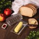 thumbnail image 2 of Caja rectangular de vidrio transparente, caja de mantequilla, caja de vidrio con tapa, caja de fruta pequeña, plato de desayuno, 2 of 5