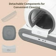 thumbnail image 4 of DOEL Self Cleaning Cat Litter Box, 65L Automatic Cat Litter Box, Smart Cat Litter Machine with APP Control, Electric Self Scooping Litter Box, Cat Safety Protection Litter Box, 4 of 6