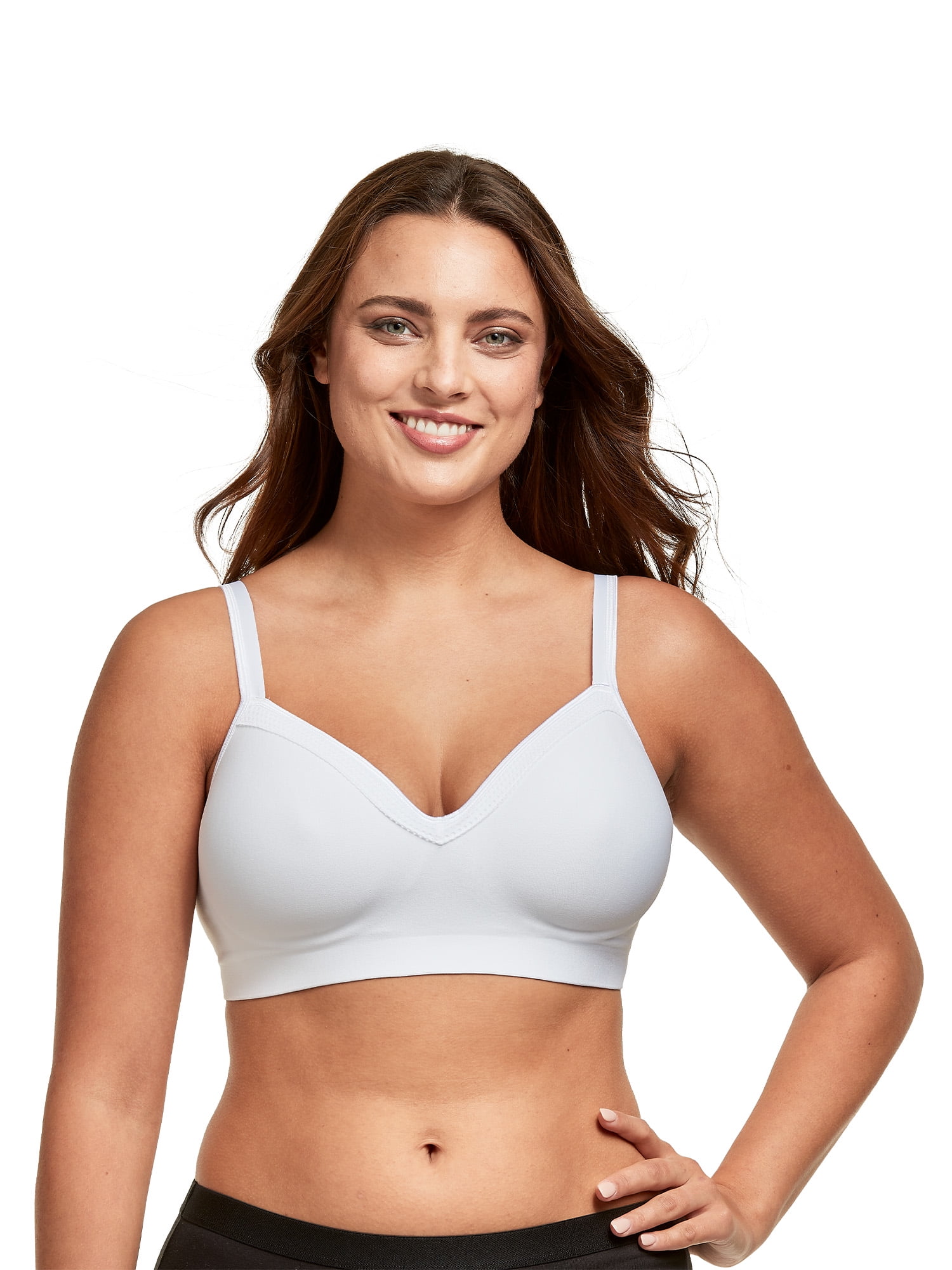 Fit for Me Women's Supportive Seamless Wirefree Bra, Style FT979