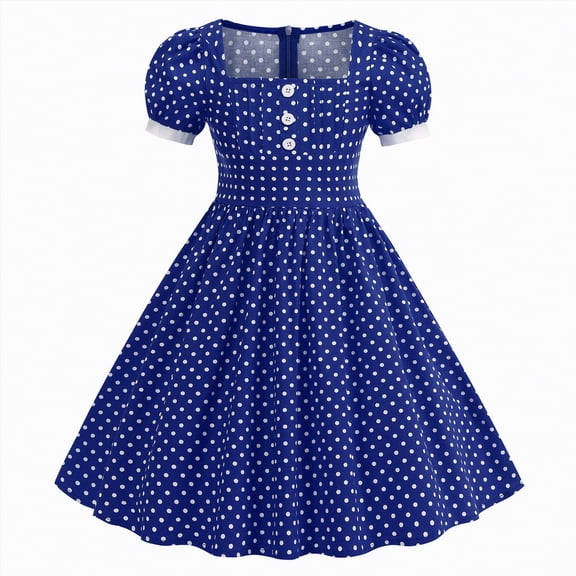Gubotare Casual Summer Dresses for Teen Girls Girls Dress Teen Ruched Layered Ruffle Swing Flowy Strap Summer Tween Dresses Size 11-12 (Blue,11-12 Years)