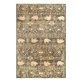 thumbnail image 3 of Unique Loom Pioneer Collection Area Rug - Yellowstone (6' 1" x 9' Rectangle Green/Black), 3 of 9