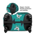 thumbnail image 4 of Daiia Funny Chicken Luggage Cover, Thickened Washable Travel Luggage Covers, Elastic Unique Baggage Covers for 18-20 inch Luggage-Medium, 4 of 9