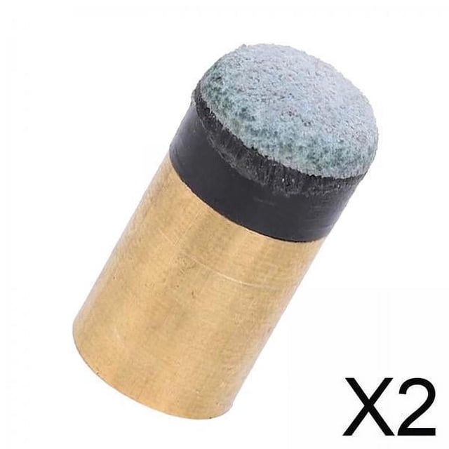 2xBilliard Pool Cue Consejos Práctico 10mm Pool Stick Consejos Accesorios De Mesa De Billar 10MM