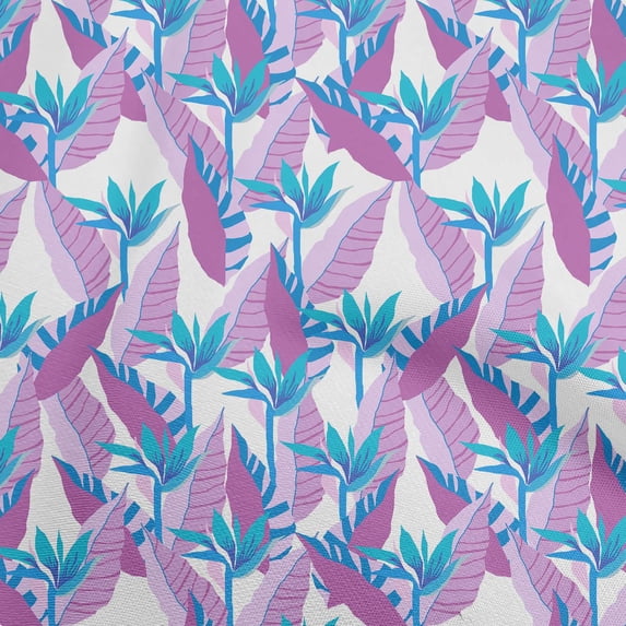 oneOone Viscose Chiffon Pink Fabric Floral Fabric For Sewing Printed Craft Fabric By The Yard 42 Inch Wide