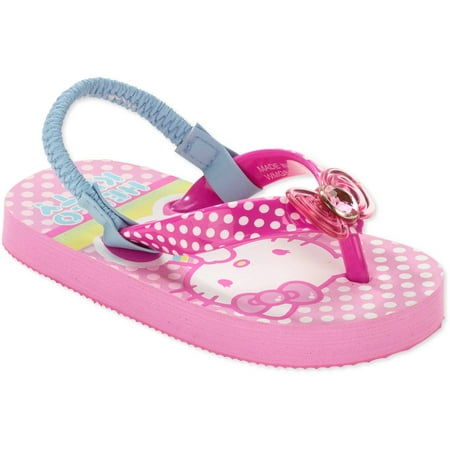 Sanrio - Girls' Toddler Beach Flip Flop - Walmart.com