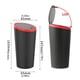 thumbnail image 3 of Contenedor Basura Interior Del Coche Soporte Almacenamiento Gran Capacidad () Rojo, 3 of 3