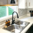 thumbnail image 4 of Lulani Moorea Dual Sensor 1-Handle Pull-Down Kitchen Faucet - Matte Black, 4 of 9