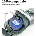 thumbnail image 2 of 10PK Compatible Dymo Letratag Refills 91331(S0721610) Label Tape Black on White for DYMO Label Maker LT-100H,, 2 of 5