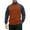 Brown Sweatshirt fot Men, variant on safuny Men's Casual Long-sleeve Stand-up Collar Blouse Fashionable Button Up Soft Comfortable Shirt for Daily Wear Party Work Vacation Outdoor Brown L