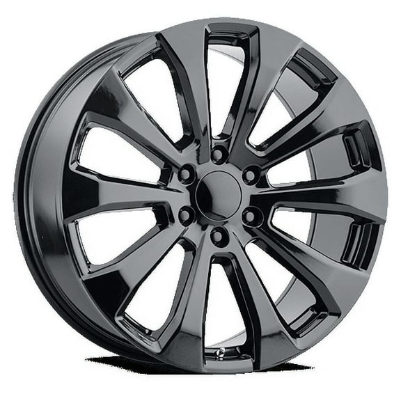 Chevy Silverado High Country Style Wheel 22x9  28 Gloss Black6x139.7 (QTY 1)