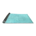 thumbnail image 2 of Ahgly Company Indoor Rectangle Oriental Light Blue Industrial Area Rugs, 2' x 4', 2 of 4